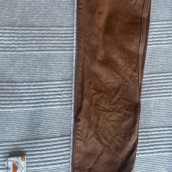 Reformation Brown Straight Leg Jeans - Picture 9 of 16